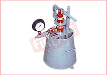 Hydraulic Pressure Testing Machine
